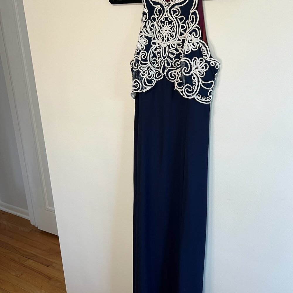 Vintage Navy Gown - Picture 13 of 16